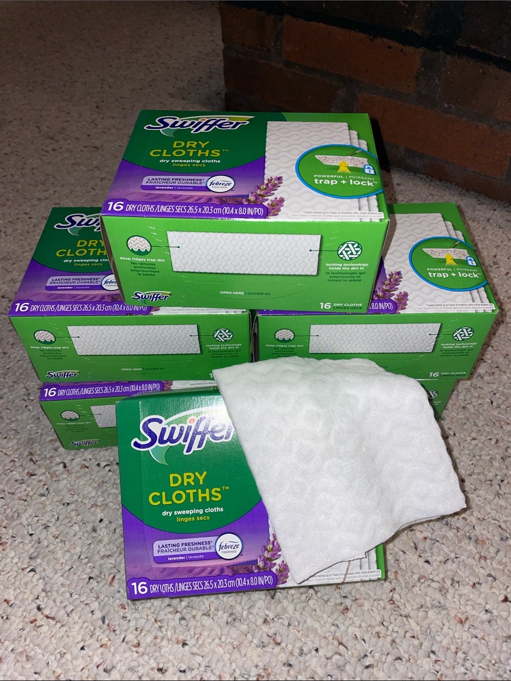 Swiffer Dry Cloths Lavender Scent